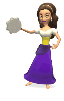 gypsy_woman_tamborine_a_ha.gif