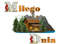 milego dnia migajacy domek.gif