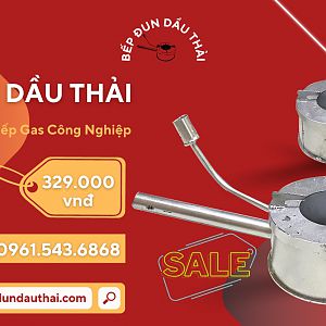 BẾP ĐUN DẦU THẢI
