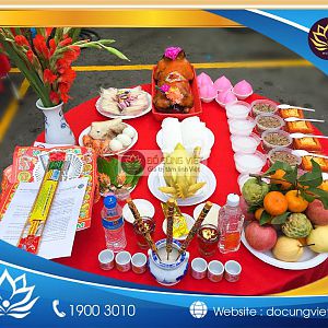 cúng tất niên trong nhà hay ngoài trời
