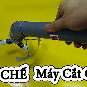 Hướng dẫn làm Máy Cắt Cỏ Cầm Tay siêu mạnh - YouTube