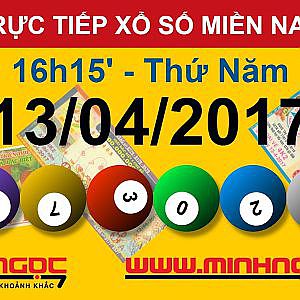 Trực tiếp xổ số MIỀN NAM T5 Ngày 13-04-2017 - Kênh Youtube Chanel chính thức từ Minhngoc.net.vn - YouTube