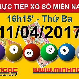 Trực tiếp xổ số MIỀN NAM T3 Ngày 11-04-2017 - Kênh Youtube Chanel chính thức từ Minhngoc.net.vn - YouTube