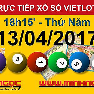 Trực tiếp xổ số VIETLOTT MAX4D T5 Ngày 13-04-2017 - Kênh chính thức từ Minhngoc.net.vn - YouTube