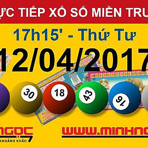 Trực tiếp xổ số MIỀN TRUNG T4 Ngày 12-04-2017 - Kênh Youtube Chanel chính thức từ Minhngoc.net.vn - YouTube